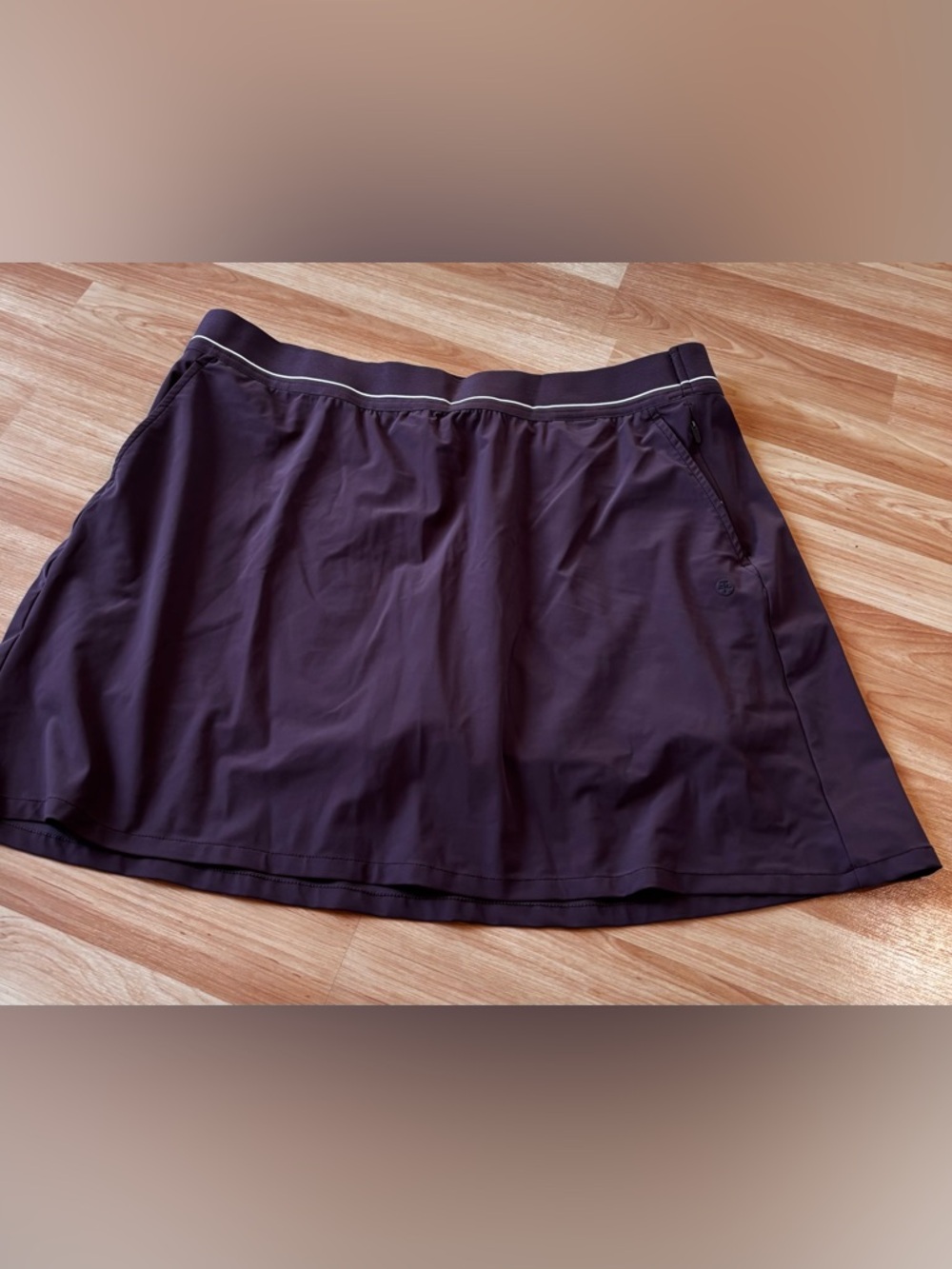 Soybu Athletic Skort / Golf‎ in Chocolate Brown